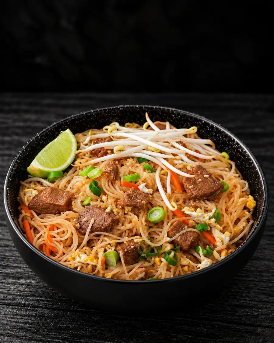 Pad Thai Ternera